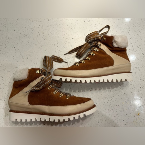 Ron White All Day Heels Nazara Water Resistant Shearling Lined Winter Boot - Picture 4 of 7